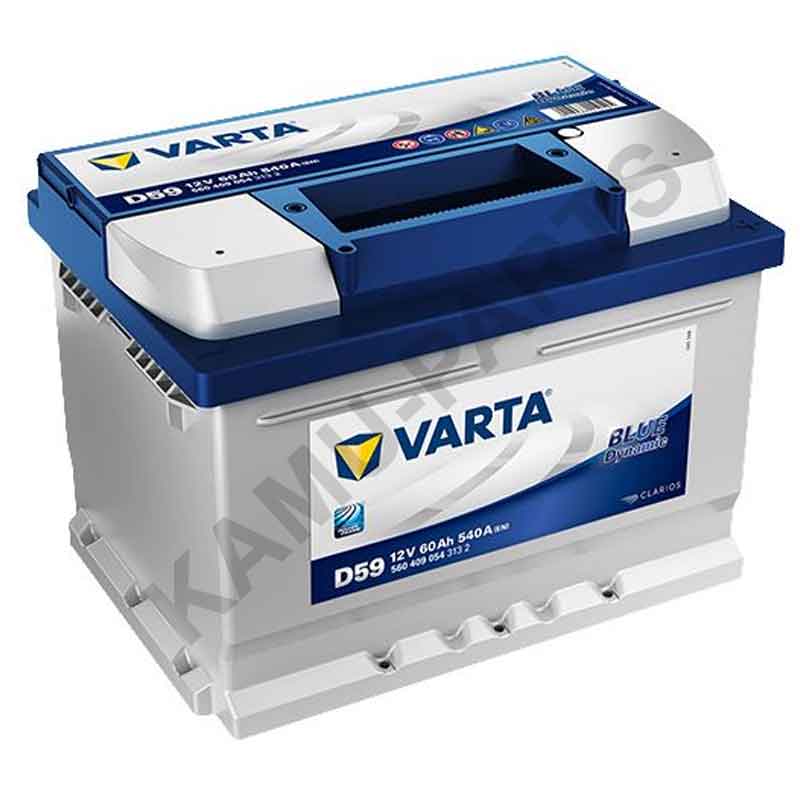 Аккумулятор 12v 60ah 540a