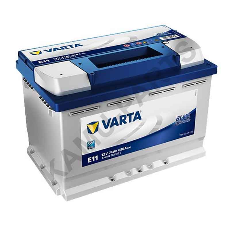Аккумулятор varta 74ah 680a